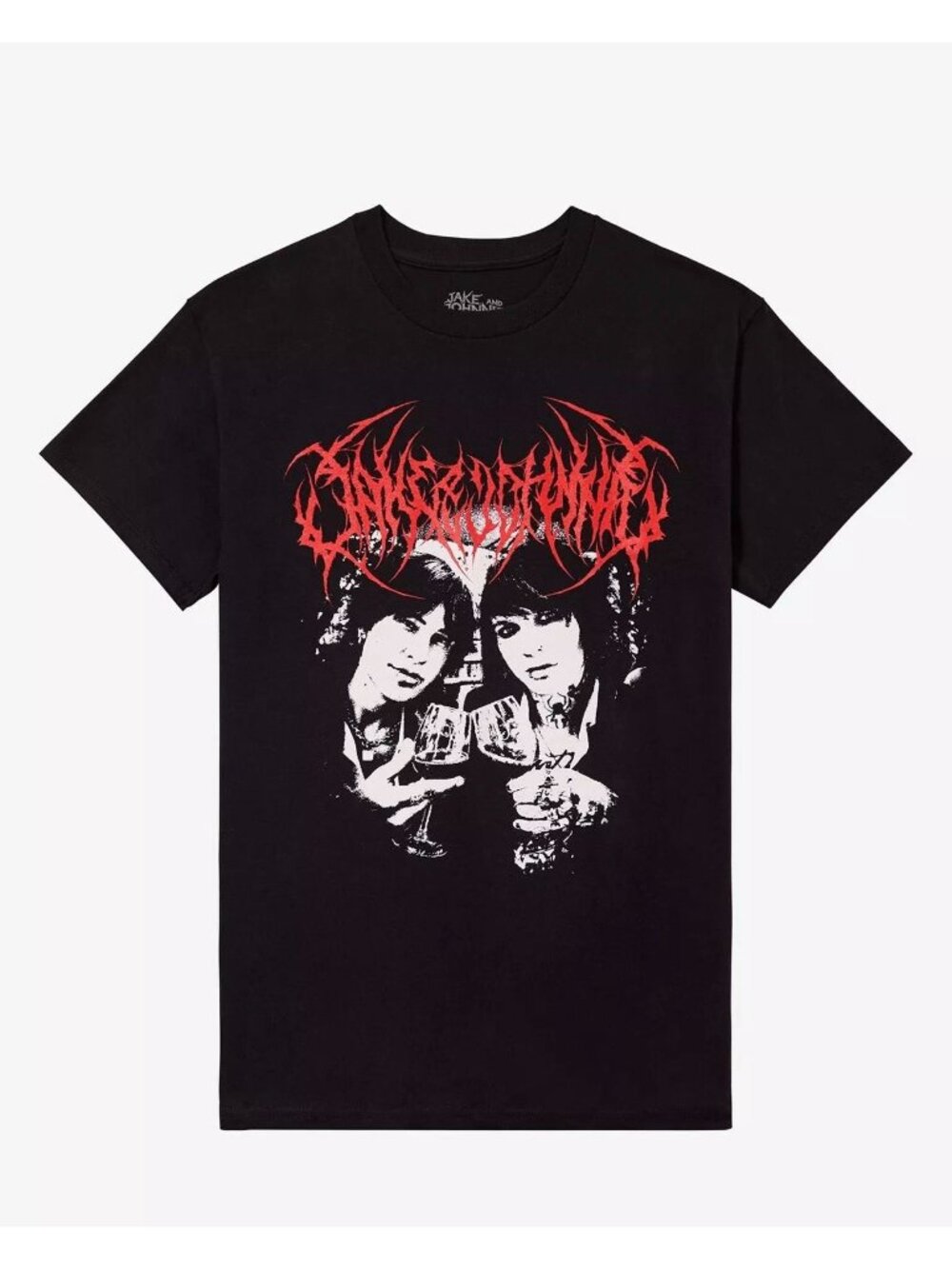 NEW Hot Topic Jake and Johnnie Toast Short Sleeve T-Shirt - Size: Extra Large